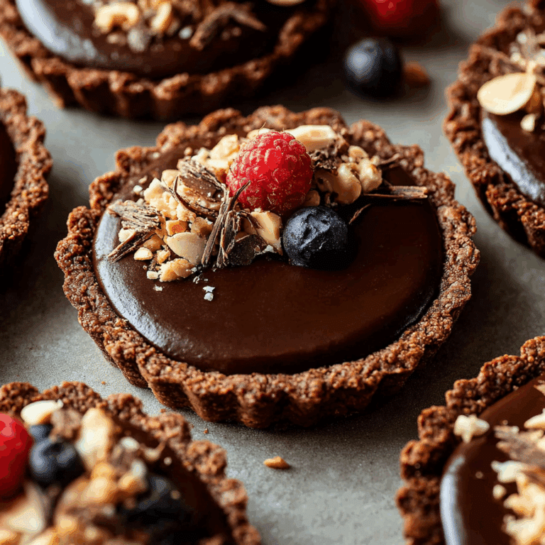 Mini Chocolate Tarts