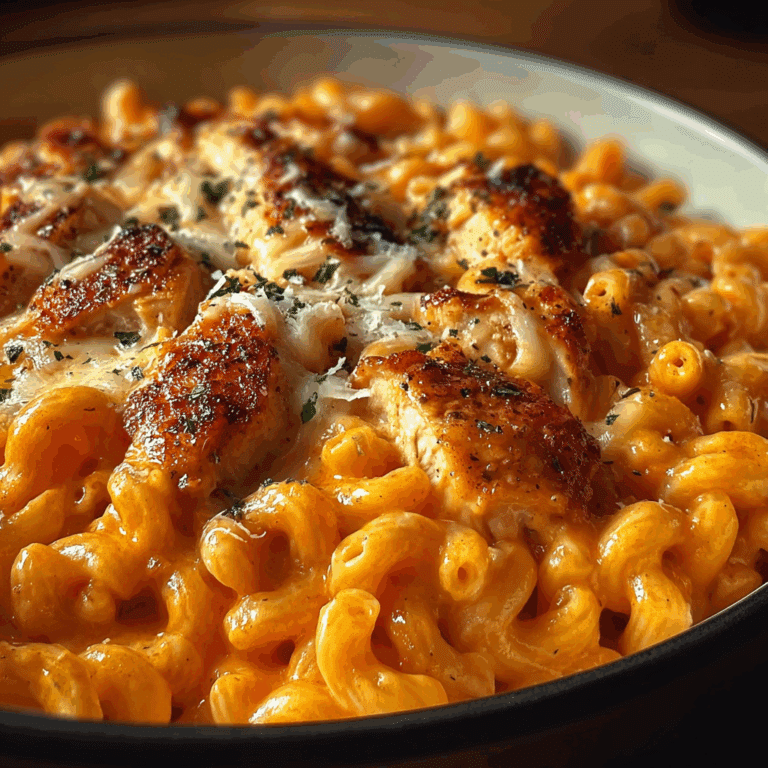 One-Pot Chicken Parmesan Mac & Cheese