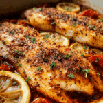 Quick and Healthy Broiled Lemon Pepper Tilapia