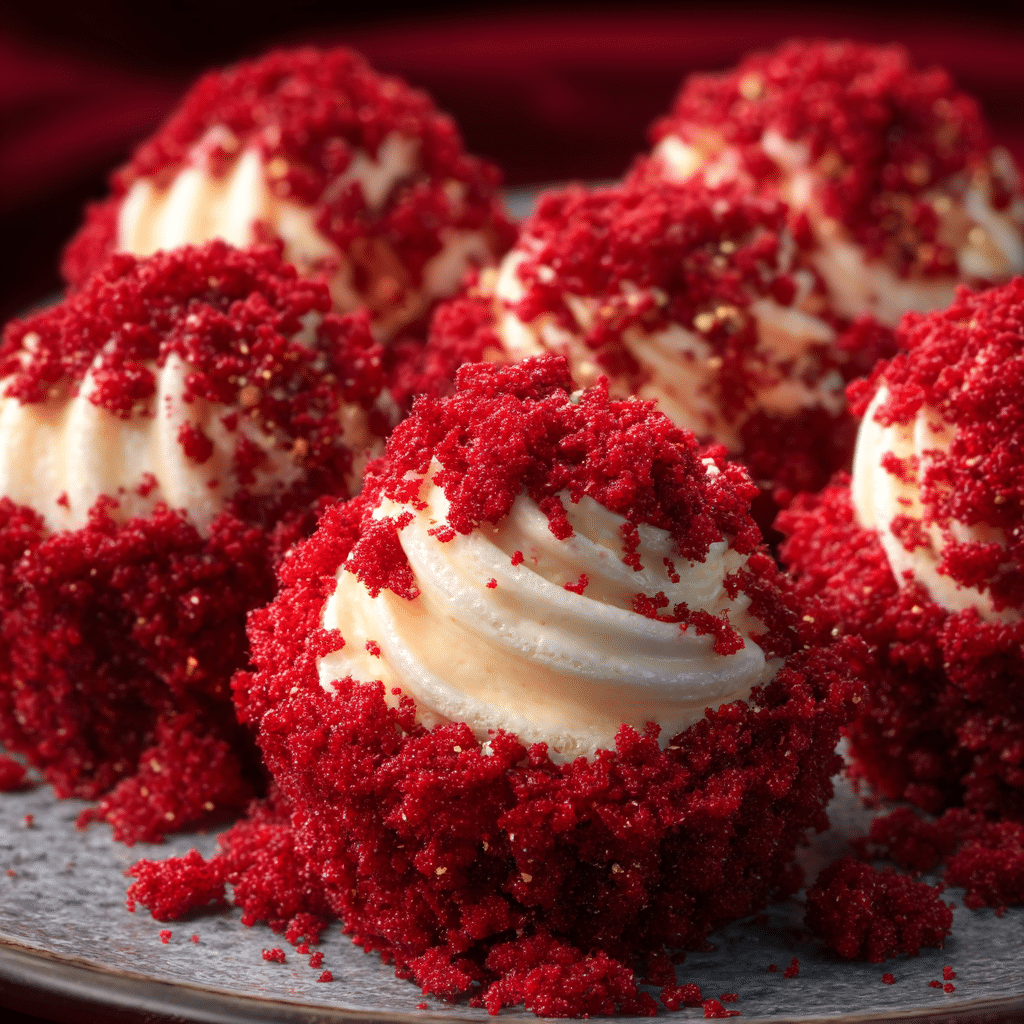 Red Velvet Cheesecake Bites