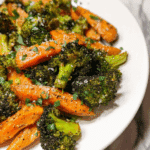 Roasted Broccoli and Carrots