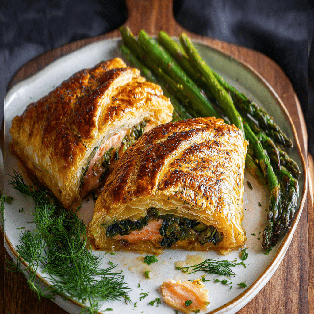 Salmon Wellingtons