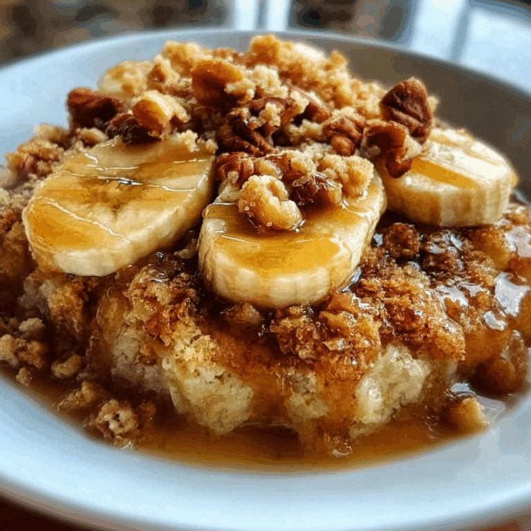 Southern Banana Cobbler
