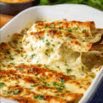 White Chicken Enchilada Casserole