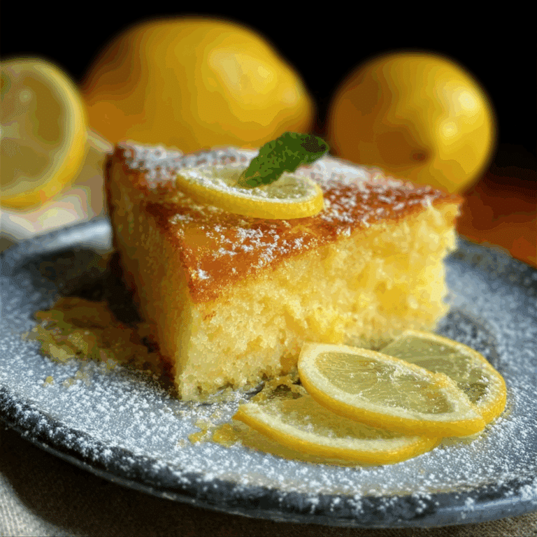 A Lemon Cake To Die For