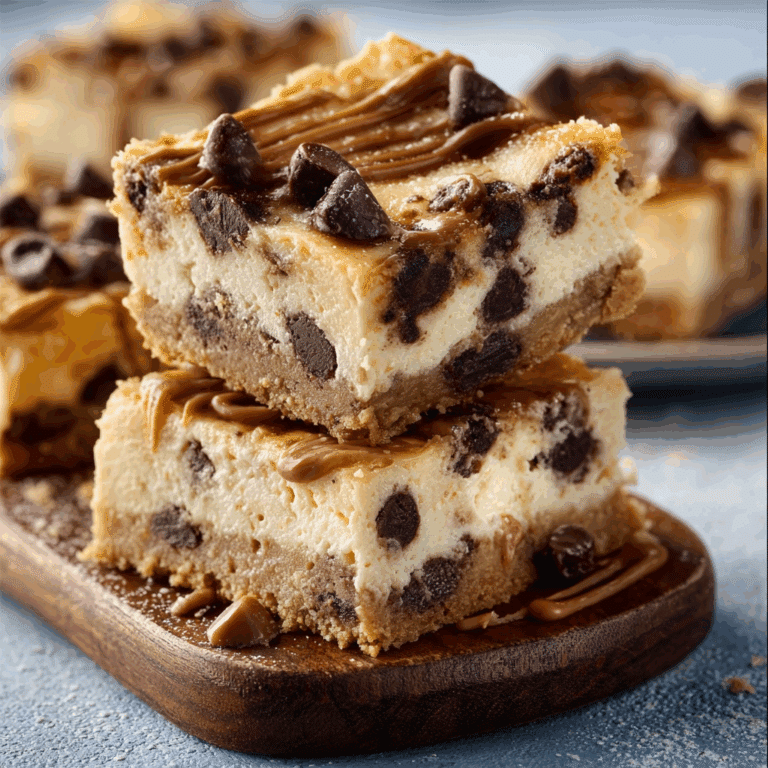 Cookie Dough Cheesecake Bars