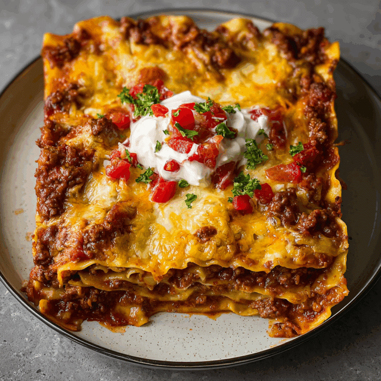 Cowboy Lasagna
