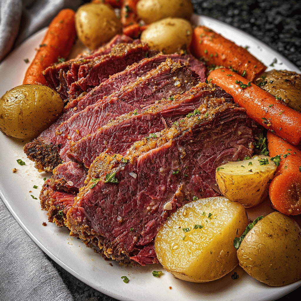 Crock Pot Corned Beef Dinner