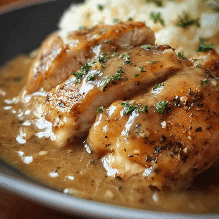 Crockpot Chicken and Gravy