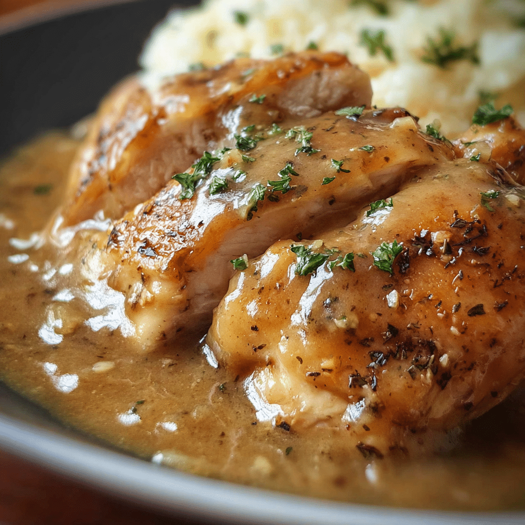 Crockpot Chicken and Gravy