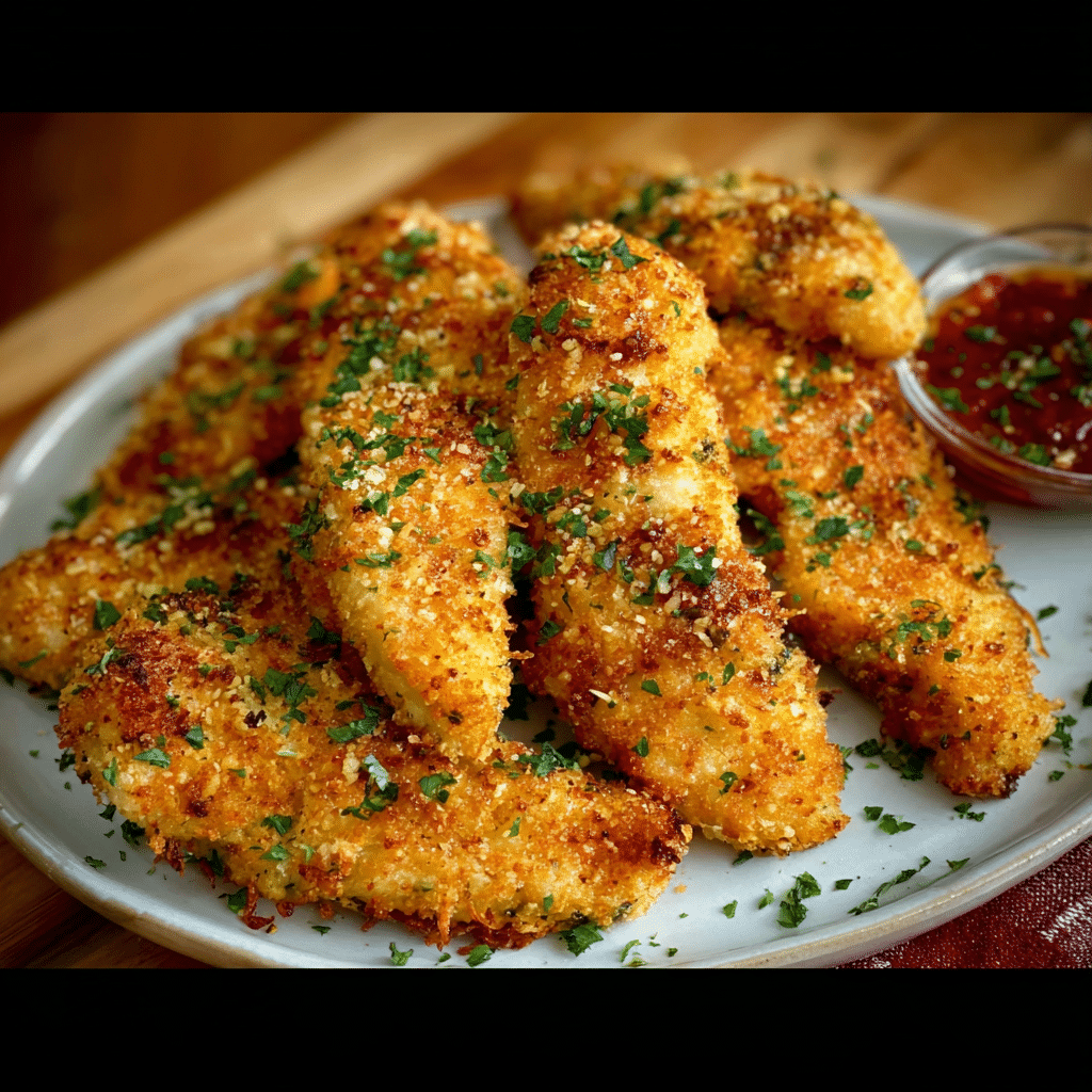 Garlic Parmesan Chicken Tenders