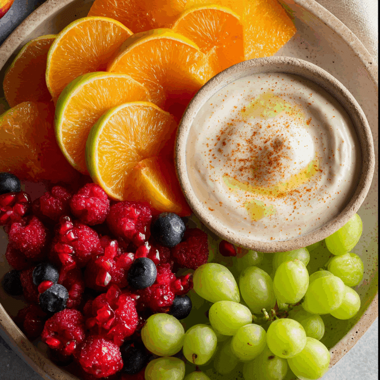 Quick & Easy Fruit and Dip