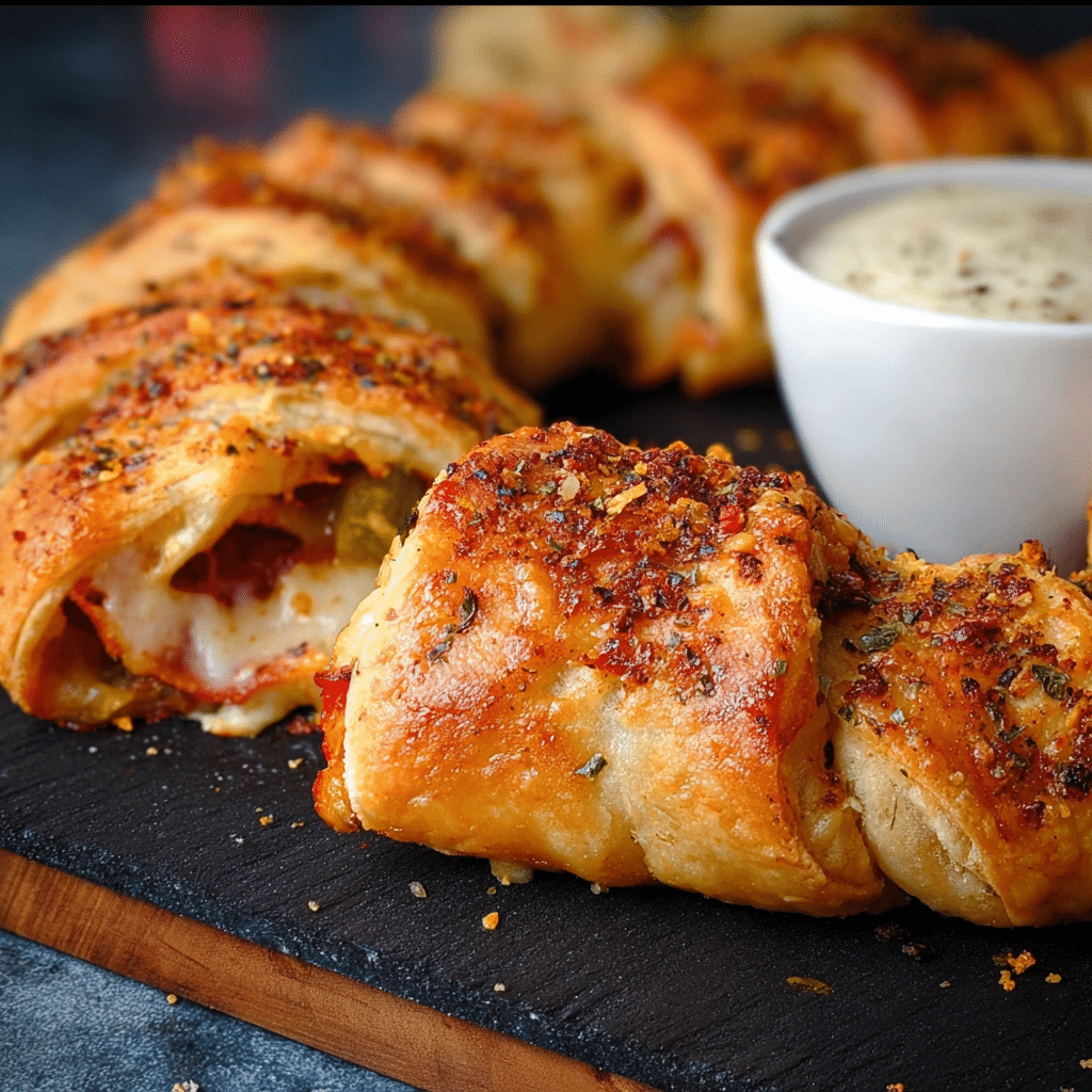 Spicy Italian Crescent Ring