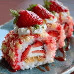 Strawberry Shortcake Sushi