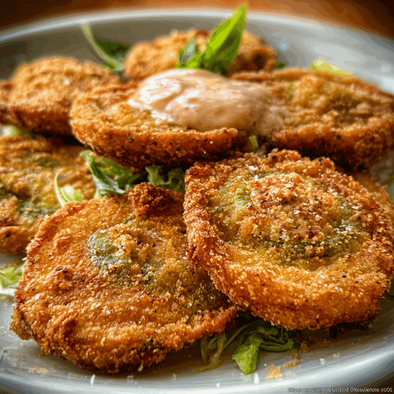 World’s Best Recipe for Fried Green Tomatoes