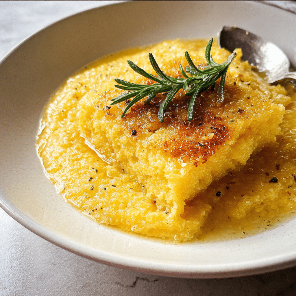 Creamy Oven-Baked Polenta