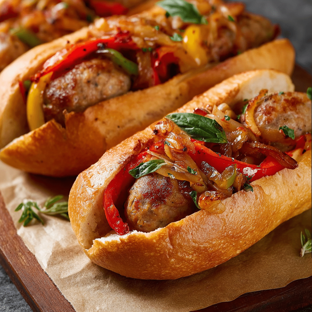 Italian Sausage & Peppers Subs