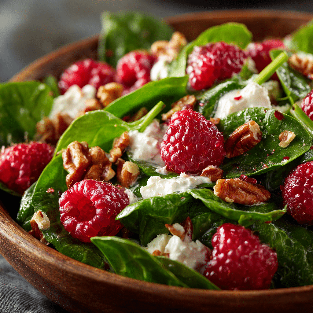 Spinach Salad with Berries