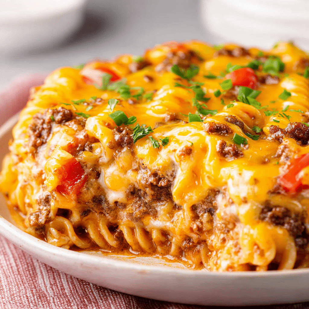 Cheeseburger Casserole