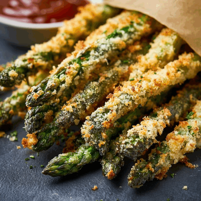 Crispy Parmesan Asparagus Sticks