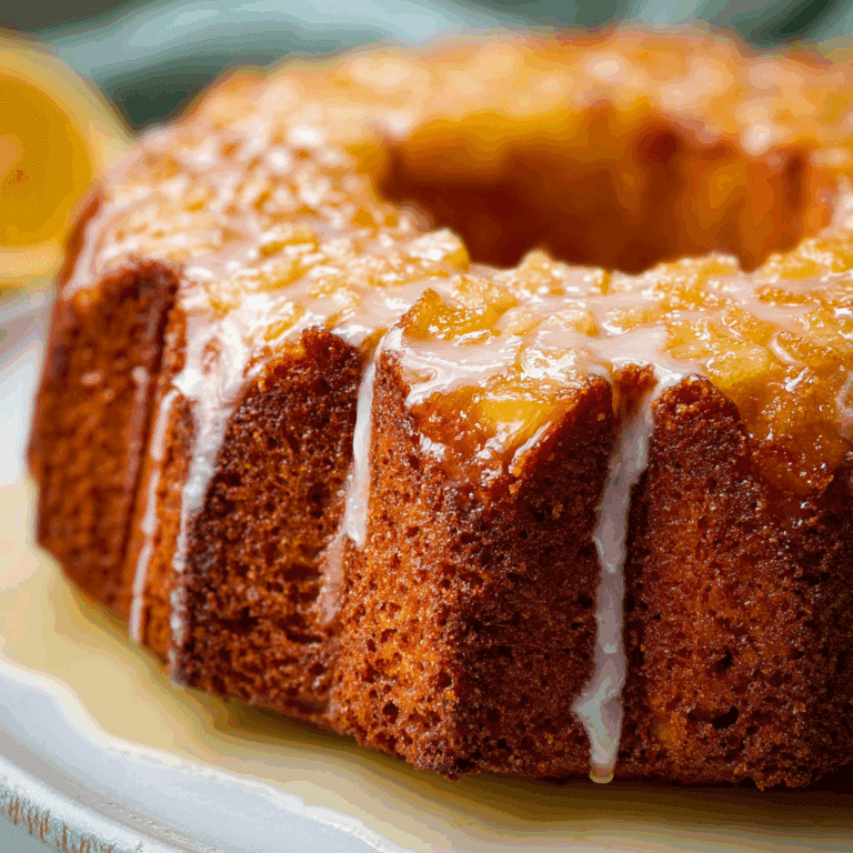 Pineapple Pound Cake