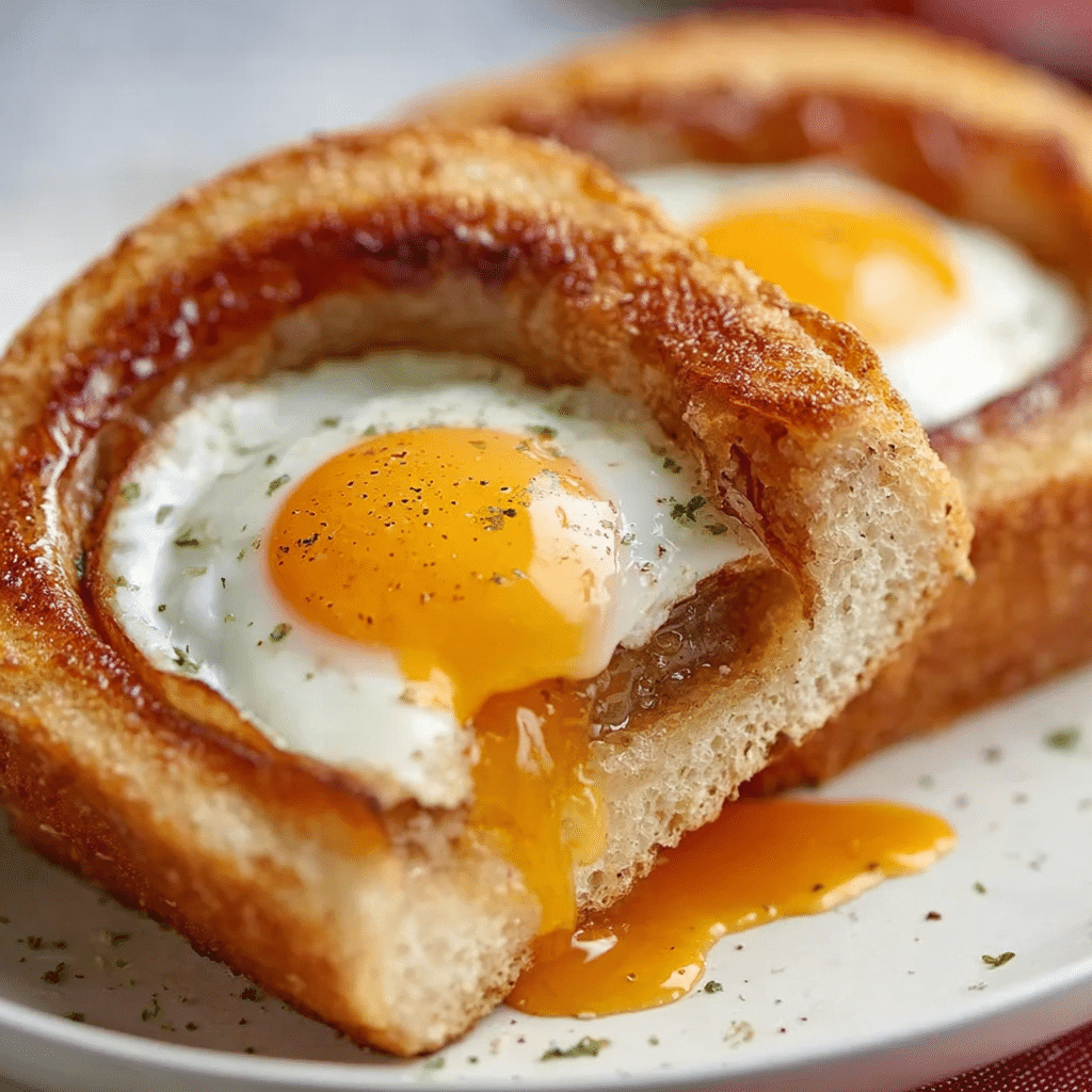 Toad in the Hole Breakfast Sandwiches