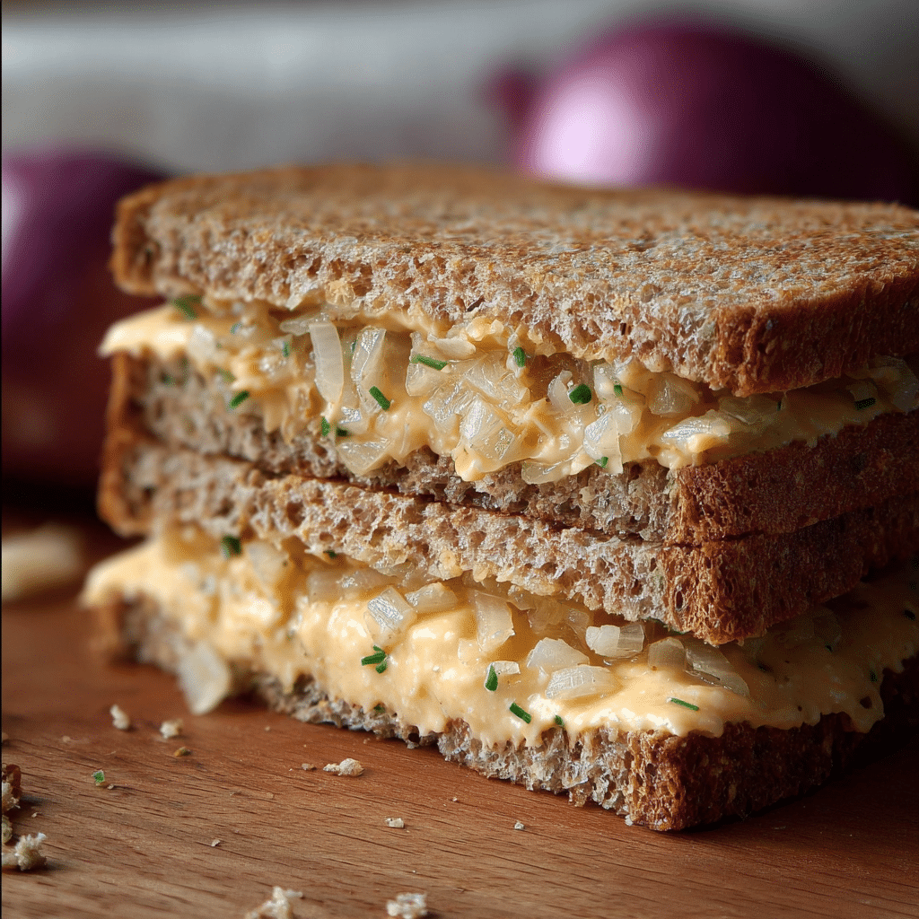 Cheese and Onion Sandwich