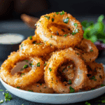 cheezy stuffed mozzarella onion rings