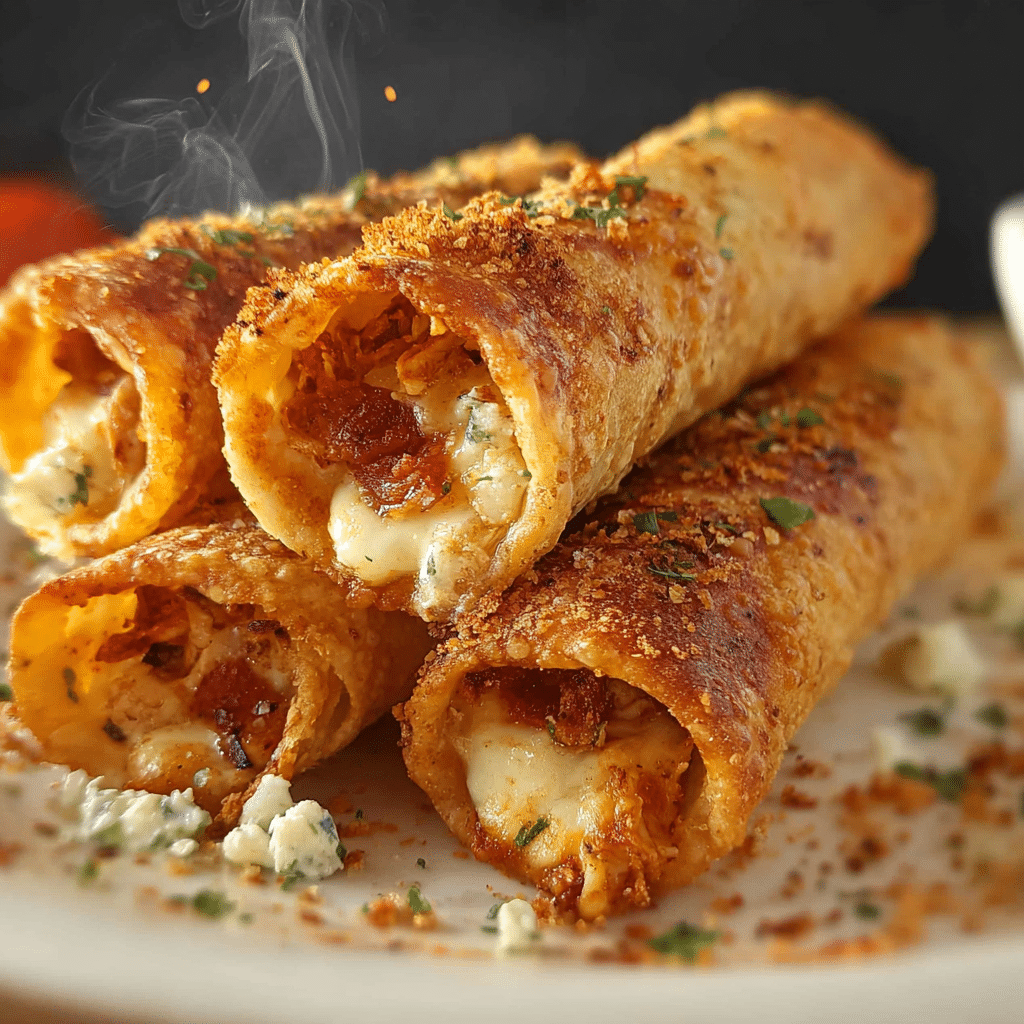 Crispy Chicken Taquitos