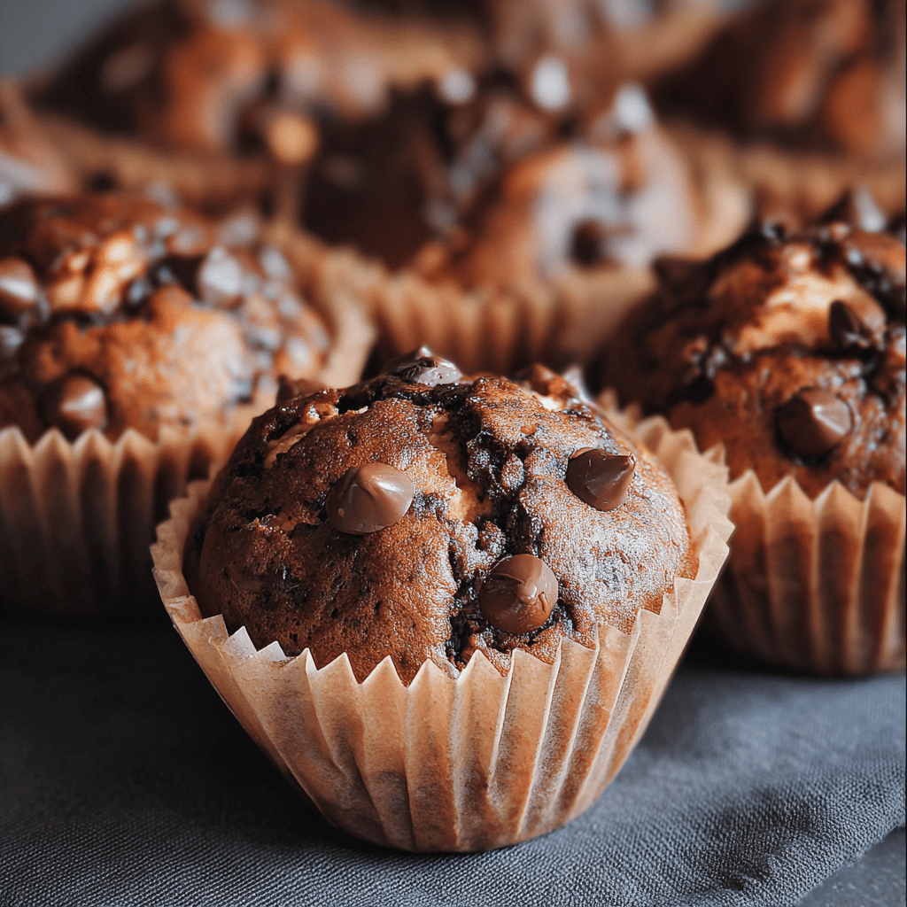 Olympic Chocolate Chip Muffins