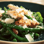 Parmesan Chicken & Green Bean Salad
