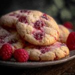 Soft and Chewy Raspberry Sugar Cookies